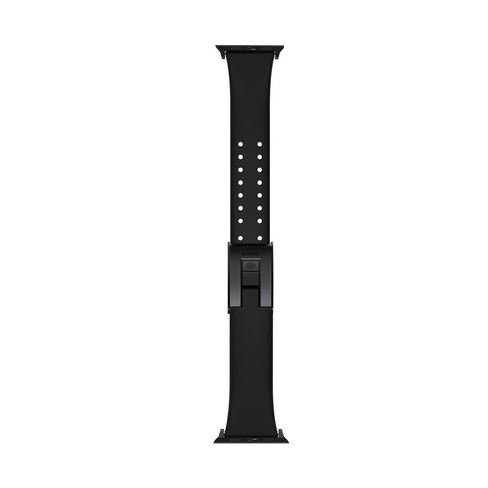 Baseus Slip-Thru strap band bracelet for Apple Watch 3/4/5/6/SE 38mm/40mm black (LBWSE-01)eng