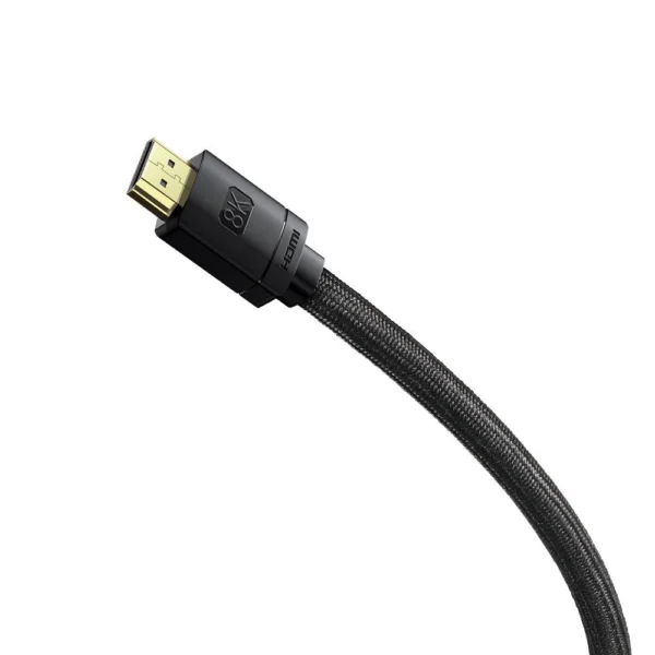 Baseus HDMI 2.1 Cable 8K 60 Hz 48 Gbps / 4K 120 Hz / 2K 144 Hz 3D eARC QMS Dynamic HDR VRR ALLM 3 m black (CAKGQ-L01)eng