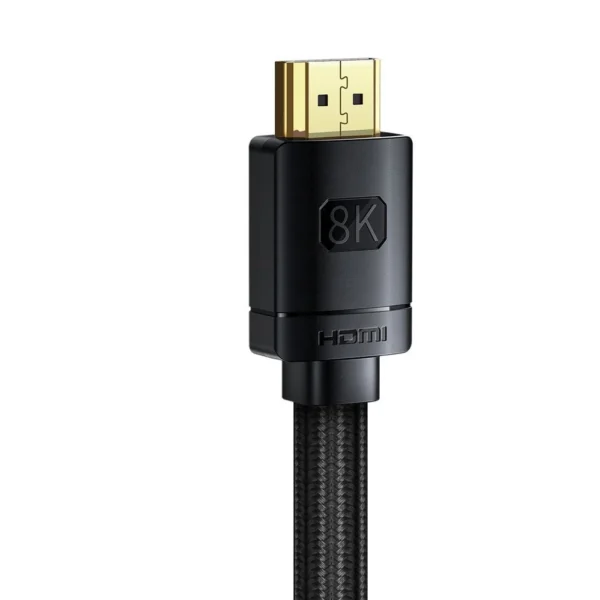 Baseus HDMI 2.1 Cable 8K 60 Hz 48 Gbps / 4K 120 Hz / 2K 144 Hz 3D eARC QMS Dynamic HDR VRR ALLM 3 m black (CAKGQ-L01)eng