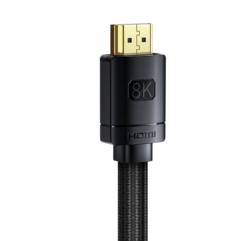 Baseus HDMI 2.1 Cable 8K 60 Hz 48 Gbps / 4K 120 Hz / 2K 144 Hz 3D eARC QMS Dynamic HDR VRR ALLM 3 m black (CAKGQ-L01)eng