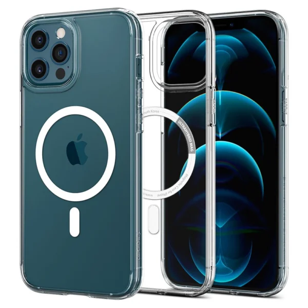 Spigen Ultra Hybrid Mag MagSafe Case for iPhone 12 / iPhone 12 Pro - Whiteeng