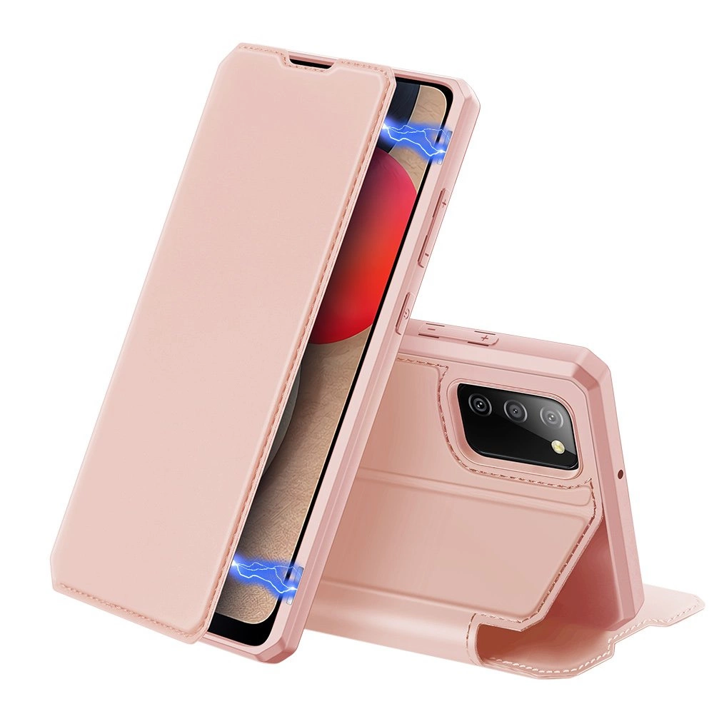 DUX DUCIS Skin X Bookcase type case for Samsung Galaxy A02s EU pinkeng