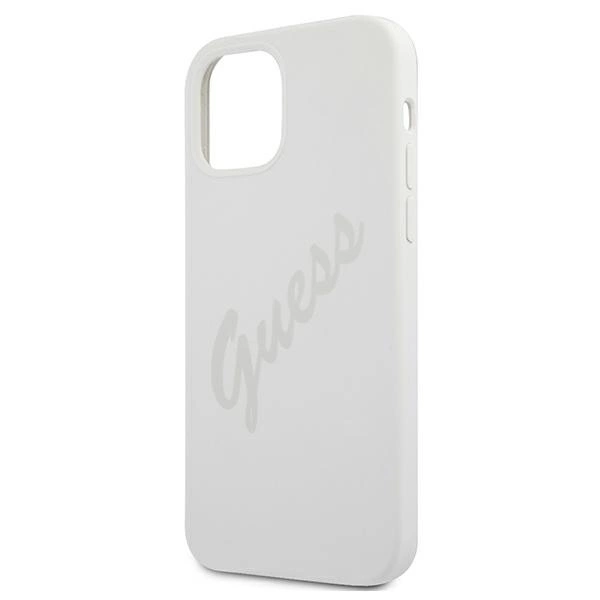 Guess GUHCP12LLSVSCR iPhone 12 Pro Max 6.7" cream/cream hardcase Script Vintageeng