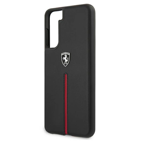 Ferrari FEOSIHCS21MBK S21+ G996 black/black hardcase Off Track Leather Nylon Stripeeng