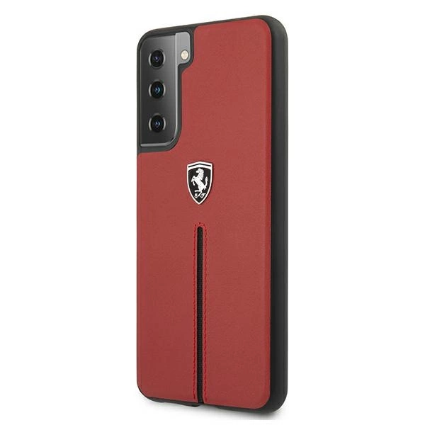 Ferrari FEOSIHCS21SRE S21 G991 red/red hardcase Off Track Leather Nylon Stripeeng