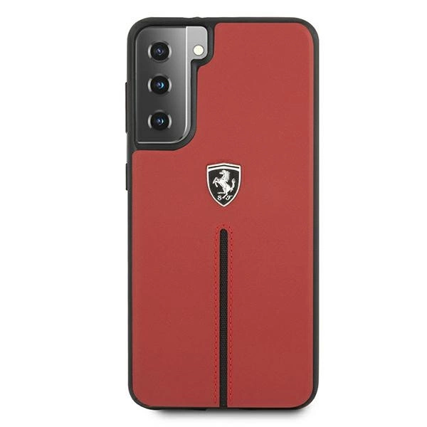 Ferrari FEOSIHCS21SRE S21 G991 red/red hardcase Off Track Leather Nylon Stripeeng