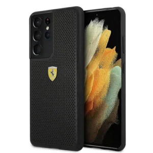 Ferrari FESPEHCS21LBK S21 Ultra G996 black/black hardcase On Track Perforatedeng