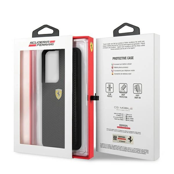 Ferrari FESPEHCS21LBK S21 Ultra G996 black/black hardcase On Track Perforatedeng