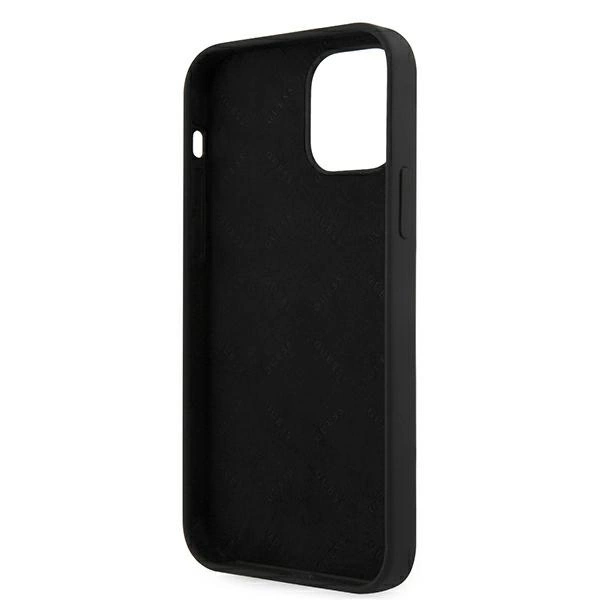Guess GUHCP12LLSVSBK iPhone 12 Pro Max 6.7" black/black hardcase Script Vintageeng