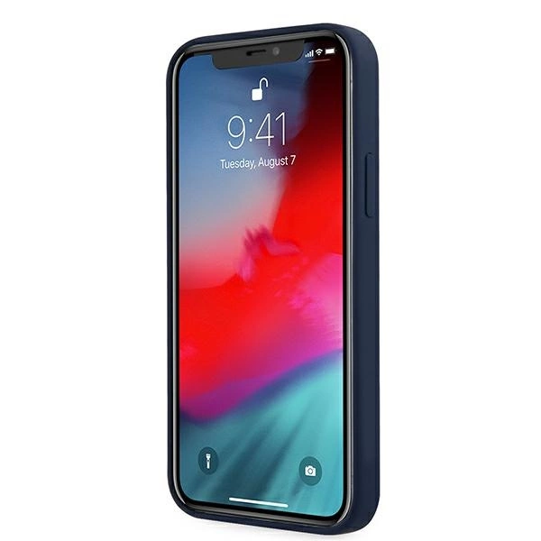 Guess GUHCP12LLSVSBL iPhone 12 Pro Max 6.7" blue/blue hardcase Script Vintageeng