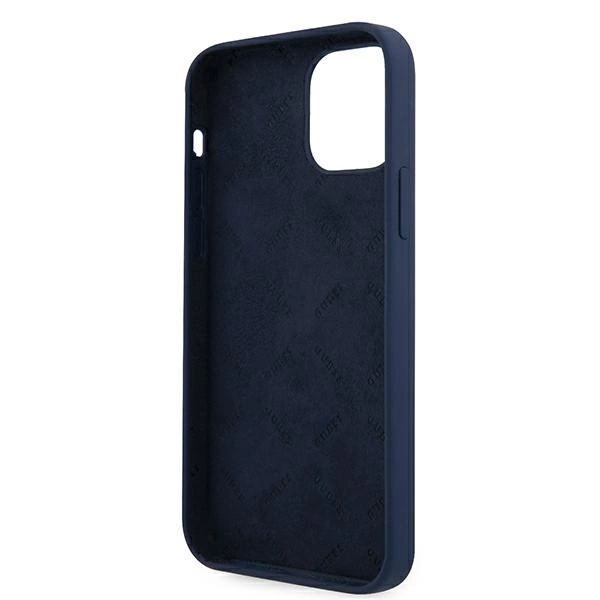 Guess GUHCP12LLSVSBL iPhone 12 Pro Max 6.7" blue/blue hardcase Script Vintageeng