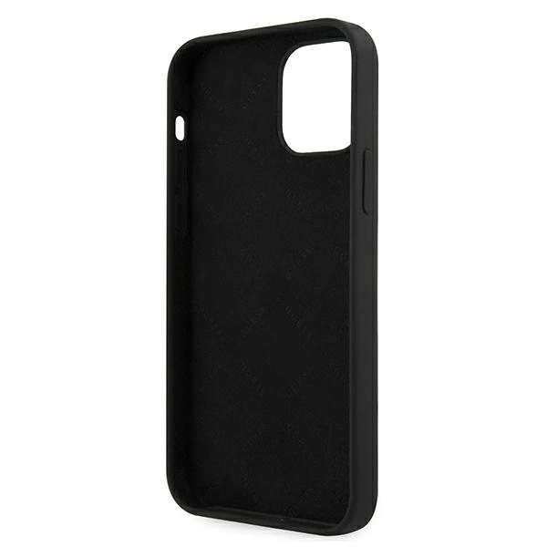 Guess GUHCP12SLSVSBW iPhone 12 mini 5.4" black and white hardcase Silicone Vintageeng
