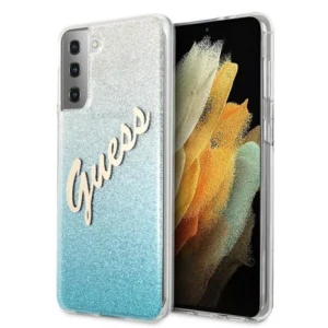 Guess GUHCS21MPCUGLSBL S21+ G996 blue/blue hardcase Glitter Gradient Scripteng