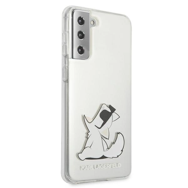 Karl Lagerfeld KLHCS21MCFNRC S21+ G996 hardcase transparent Choupette Funeng