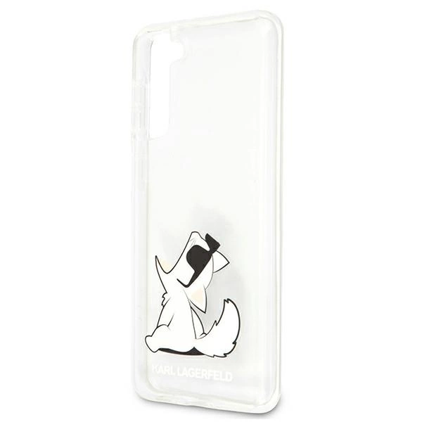 Karl Lagerfeld KLHCS21MCFNRC S21+ G996 hardcase transparent Choupette Funeng