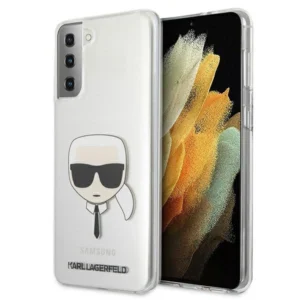 Karl Lagerfeld KLHCS21MKTR S21+ G996 hardcase Transparent Karl`s Headeng