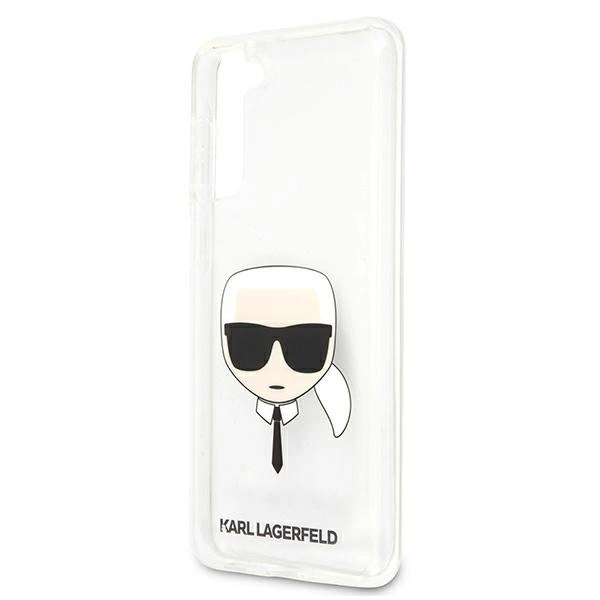 Karl Lagerfeld KLHCS21MKTR S21+ G996 hardcase Transparent Karl`s Headeng