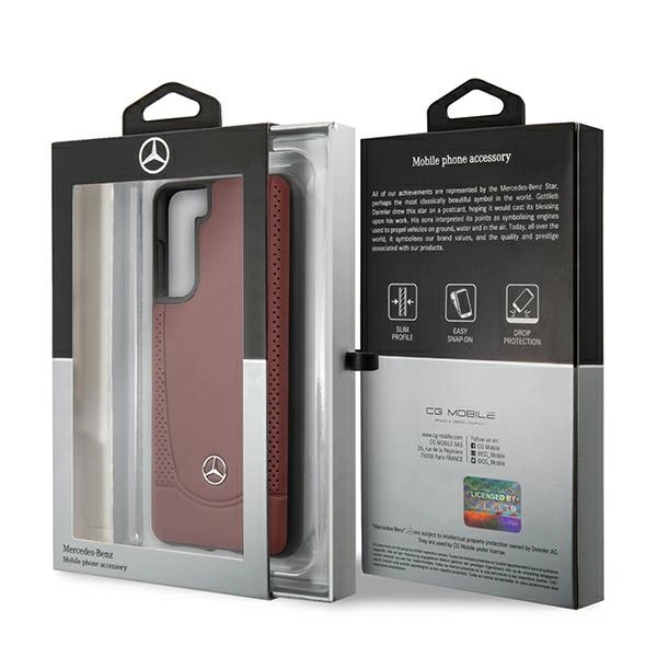 Mercedes MEHCS21MARMRE S21+ G996 czerwony/red hardcase Urban Lineeng