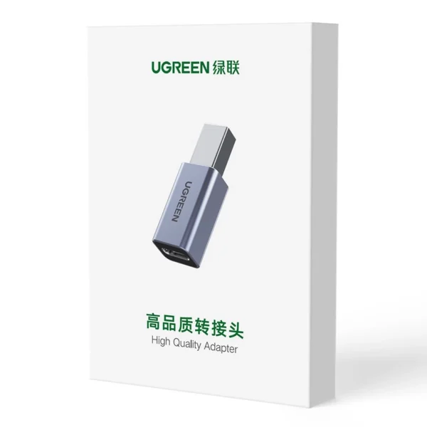 Ugreen adapter USB Type C - USB Type B gray (US382)eng