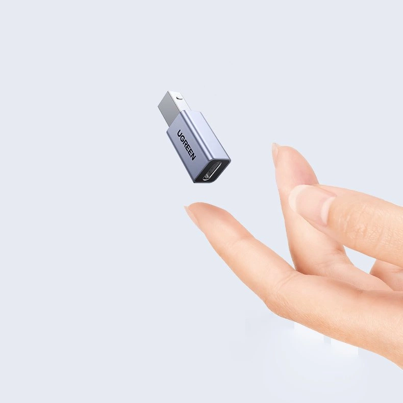 Ugreen adapter USB Type C - USB Type B gray (US382)eng