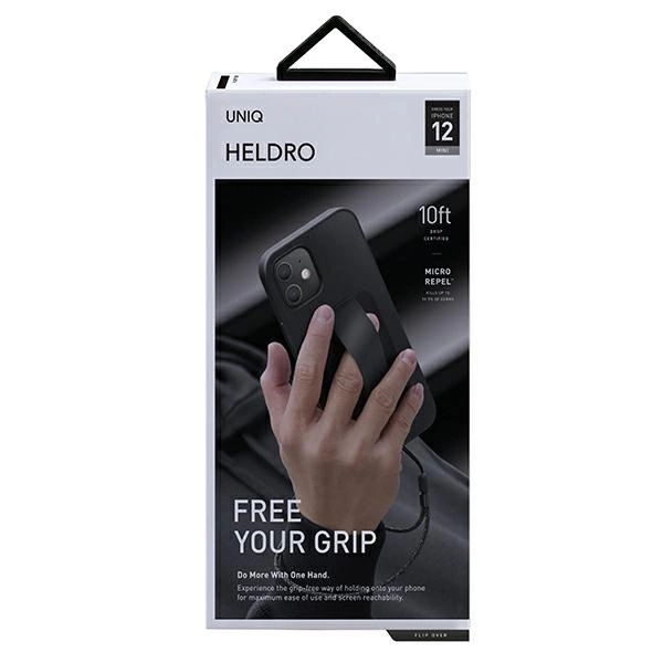 Uniq Heldro case for iPhone 12 mini - blackeng