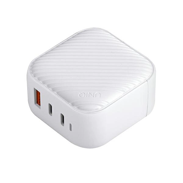Uniq Verge Pro 66W GaN USB-C wall charger - whiteeng