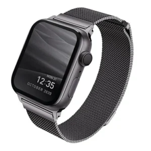 Uniq Dante Stainless Steel strap for Apple Watch 1/2/3/4/5/6/7/8/SE/SE2 38/40/41mm - graphiteeng