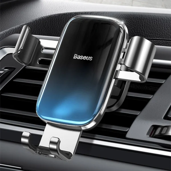 Baseus Glaze gravity car holder for air vent black (SUYL-LG01)eng