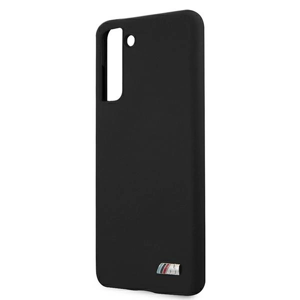 Etui BMW BMHCS21MMSILBK S21+ G996 czarny/black Silicone M Collectioneng