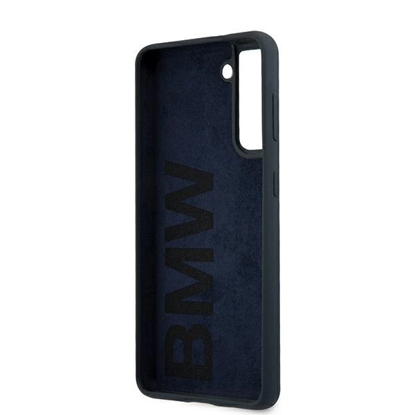 Etui BMW BMHCS21MSILNA S21+ G996 granatowy/navy hardcase Silicone Signatureeng