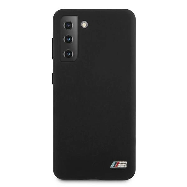 Etui BMW BMHCS21SMSILBK S21 G991 czarny/black Silicone M Collectioneng