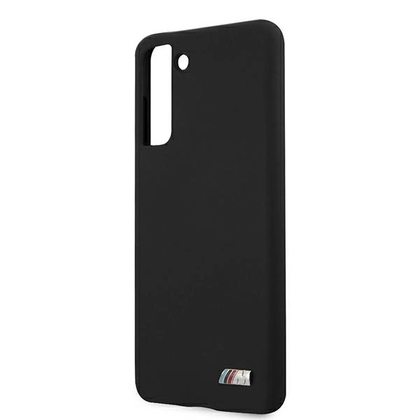 Etui BMW BMHCS21SMSILBK S21 G991 czarny/black Silicone M Collectioneng