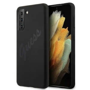 Guess GUHCS21MLSVSBK S21+ G996 black/black hardcase Script Vintageeng