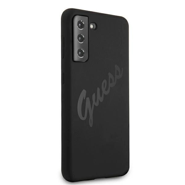 Guess GUHCS21MLSVSBK S21+ G996 black/black hardcase Script Vintageeng