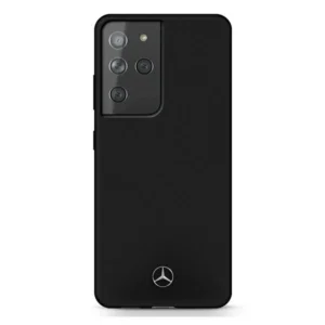 Mercedes MEHCS21LSILBK S21 Ultra G998 czarny/black hardcase Silicone Lineeng