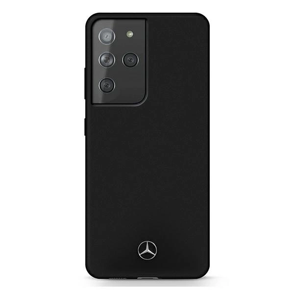 Mercedes MEHCS21LSILBK S21 Ultra G998 czarny/black hardcase Silicone Lineeng