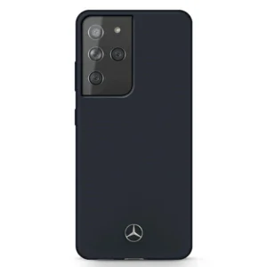 Mercedes MEHCS21LSILNA S21 Ultra G998 niebieski/blue hardcase Silicone Lineeng