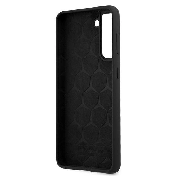 Mercedes MEHCS21MSILBK S21+ G996 czarny/black hardcase Silicone Lineeng