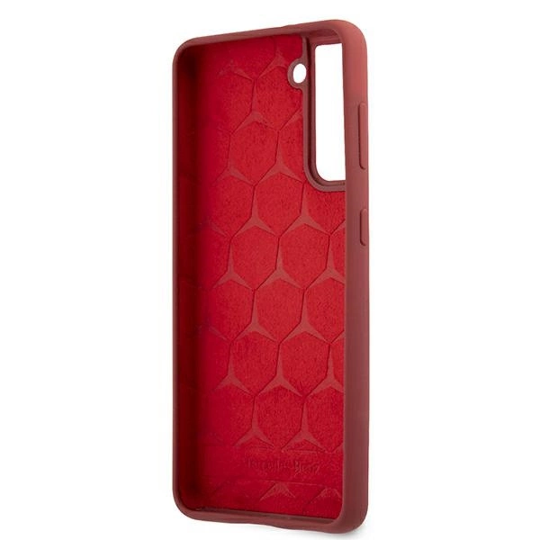 Mercedes MEHCS21MSILRE S21+ G996 czerwony/red hardcase Silicone Lineeng