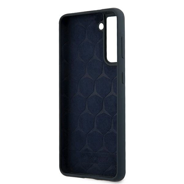 Mercedes MEHCS21SSILNA S21 G991 niebieski/blue hardcase Silicone Lineeng