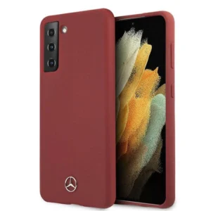 Mercedes MEHCS21SSILRE S21 G991 czerwony/red hardcase Silicone Lineeng