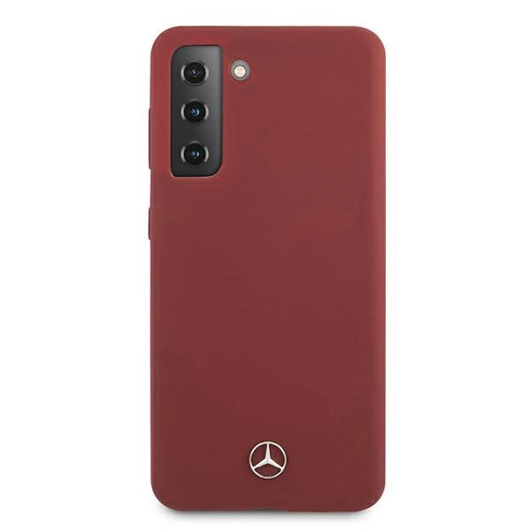 Mercedes MEHCS21SSILRE S21 G991 czerwony/red hardcase Silicone Lineeng