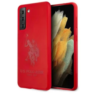 US Polo USHCS21MSLHRTRE S21+ G996 czerwony/red Silicone On Toneeng