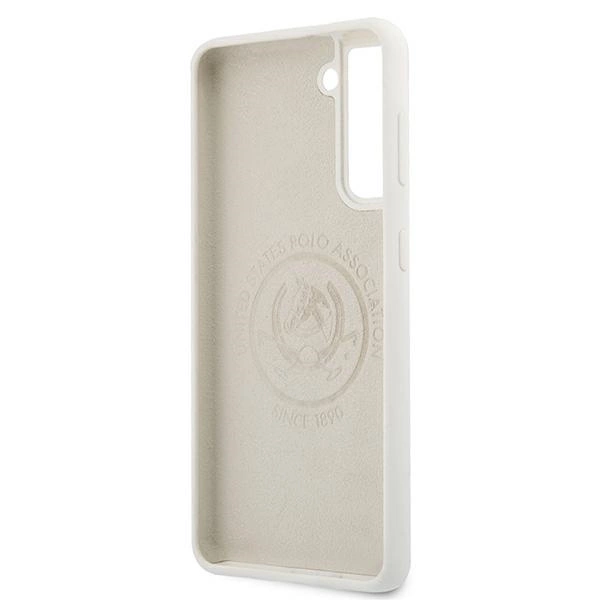 US Polo USHCS21MSLHRWH S21+ G996 biały/white Silicone Logoeng