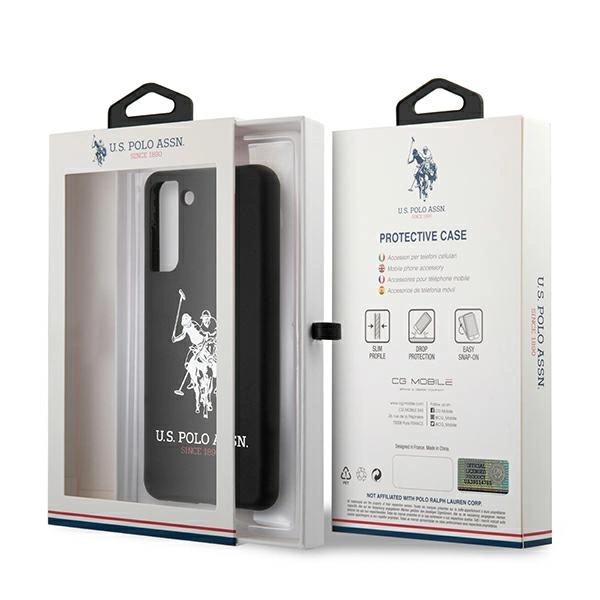 US Polo USHCS21SSLHRBK S21 G991 czarny/black Silicone Logoeng