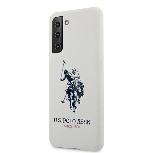 US Polo USHCS21SSLHRWH S21 G991 biały/white Silicone Logoeng
