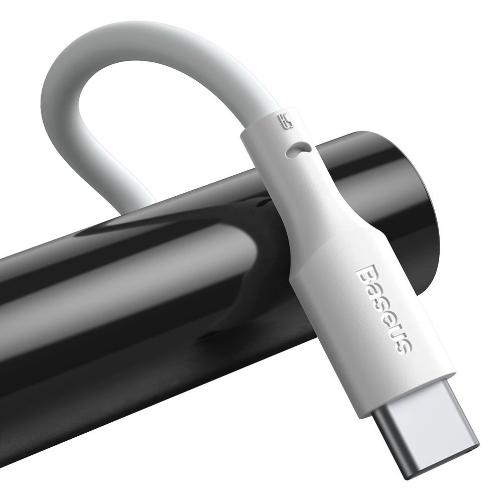 Baseus 2x USB - USB Type C cable fast charging Power Delivery Quick Charge 40 W 5 A 1.5 m white (TZCATZJ-02)eng