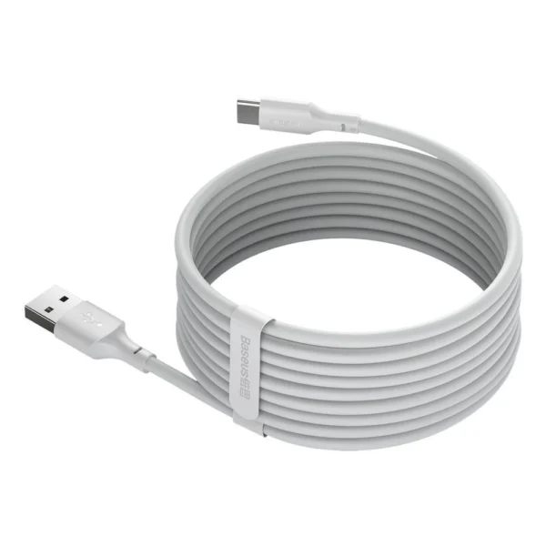 Baseus 2x USB - USB Type C cable fast charging Power Delivery Quick Charge 40 W 5 A 1.5 m white (TZCATZJ-02)eng