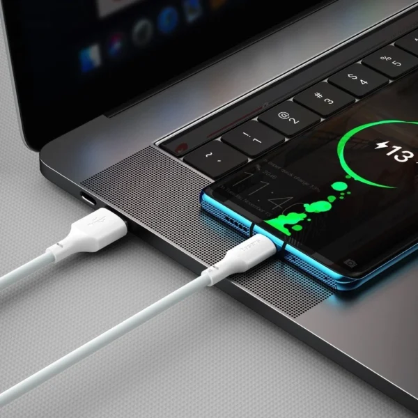 Baseus 2x USB - USB Type C cable fast charging Power Delivery Quick Charge 40 W 5 A 1.5 m white (TZCATZJ-02)eng