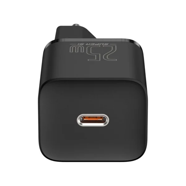 Baseus Super Si fast charger Quick Charge 3.0 Power Delivery 25W 3A + Cable USB Type C - USB Type C 3A 1m black (TZCCSUP-L01)eng